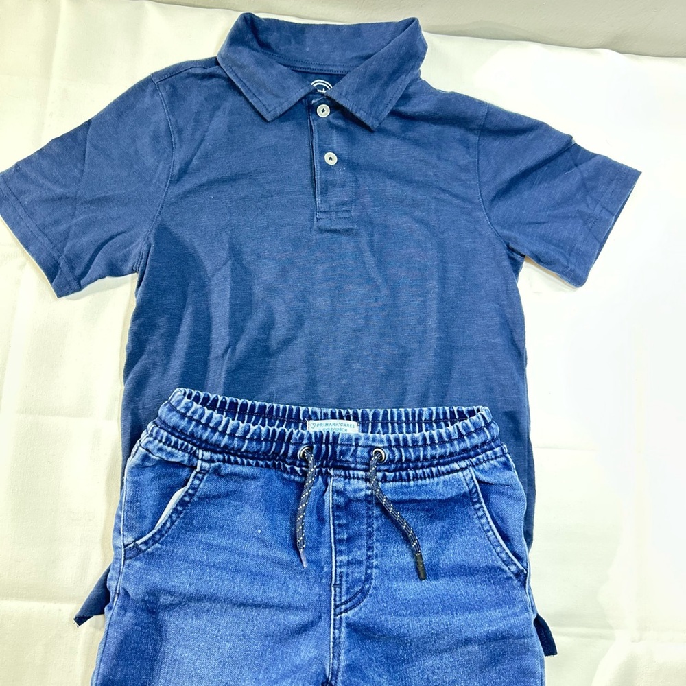 Primark Navy Kids Polo Shirt